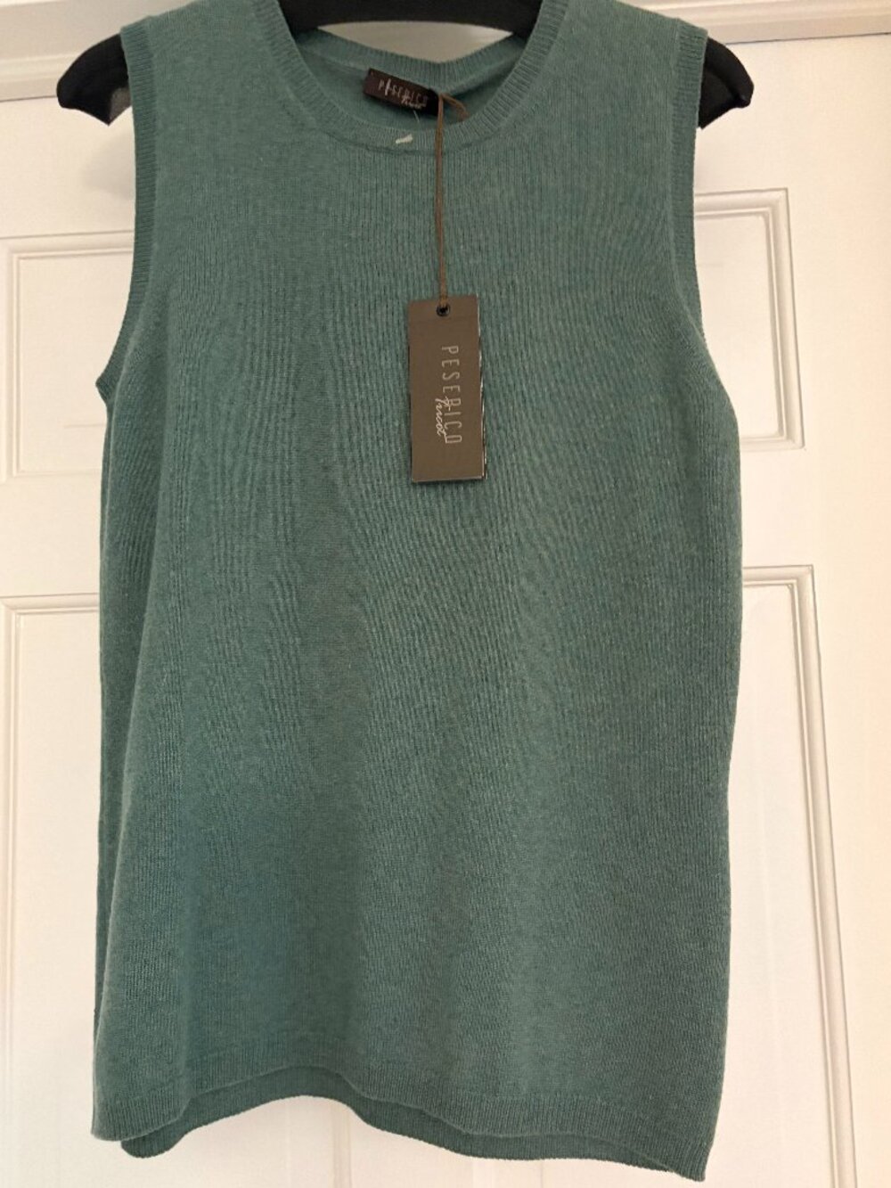 NWT Peserico Heather Green Sweater size 10/46